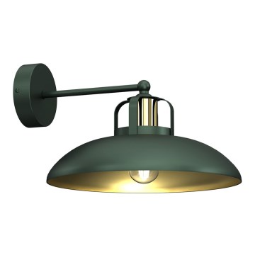 Seinävalo FELIX 1xE27/60W/230V vihreä