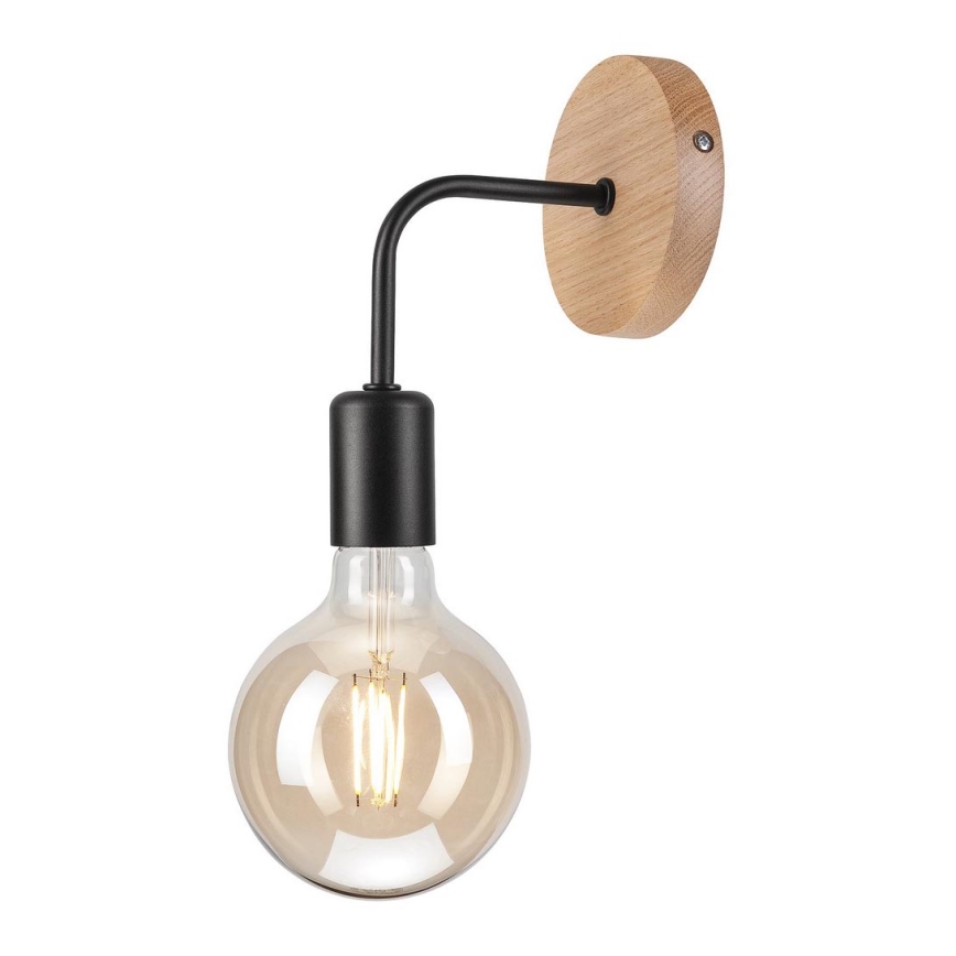 Seinävalo VITO OAK 1xE27/60W/230V
