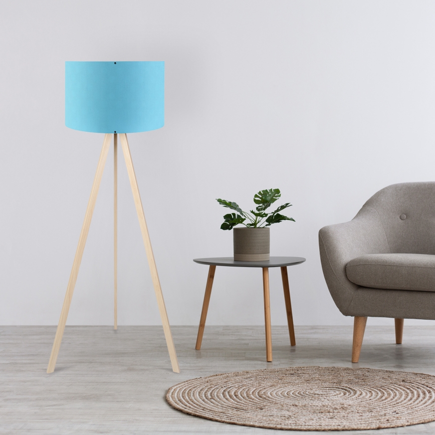 Seisova lamppu AYD 1xE27/40W/230V sininen/beige