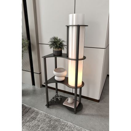 Seisova lamppu hyllyillä NOTO 1xE27/40W/230V musta