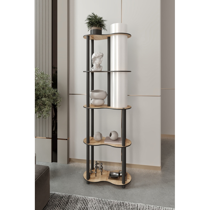 Seisova lamppu telineillä NOTO 1xE27/40W/230V beige/musta