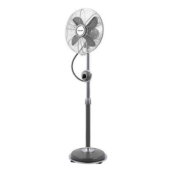 Seisova tuuletin 35W/230V halkaisija 34 cm harmaa