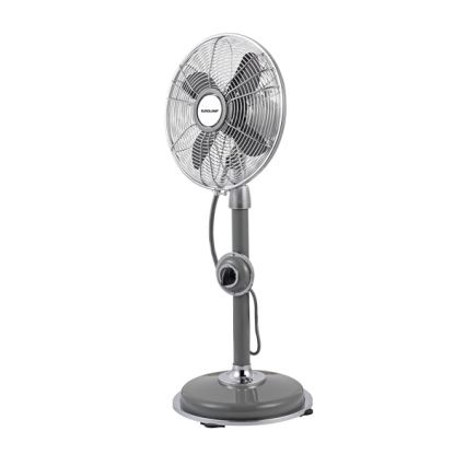 Seisova tuuletin 35W/230V halkaisija 34 cm harmaa