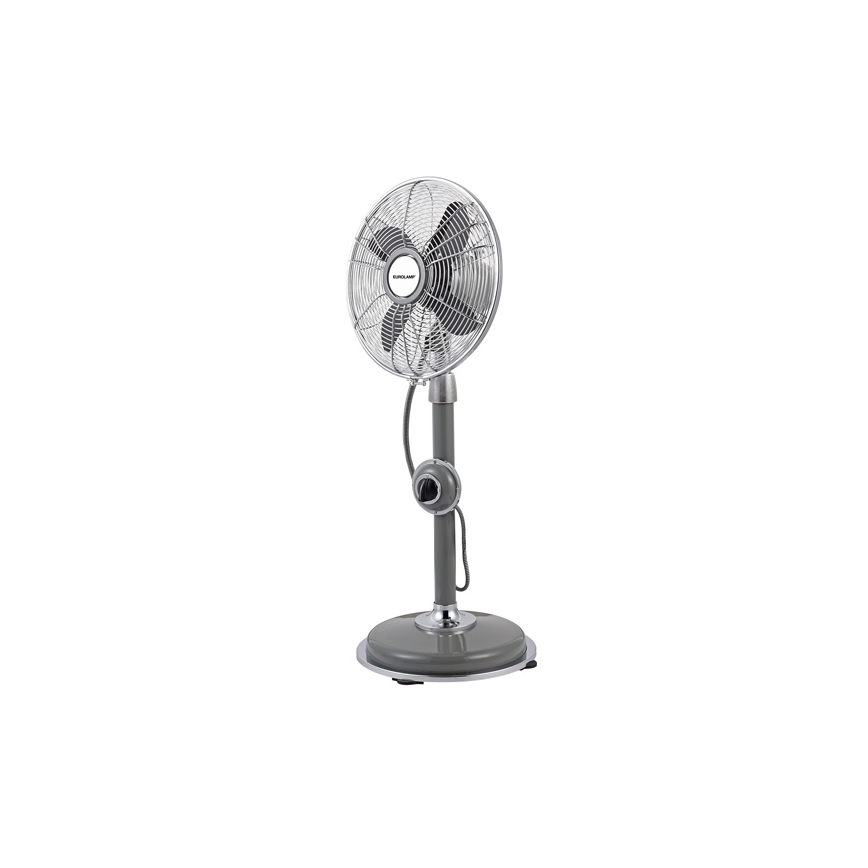 Seisova tuuletin 35W/230V halkaisija 34 cm harmaa