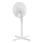 Seisova tuuletin 40 cm, 3 nopeutta, valkoinen 50 W