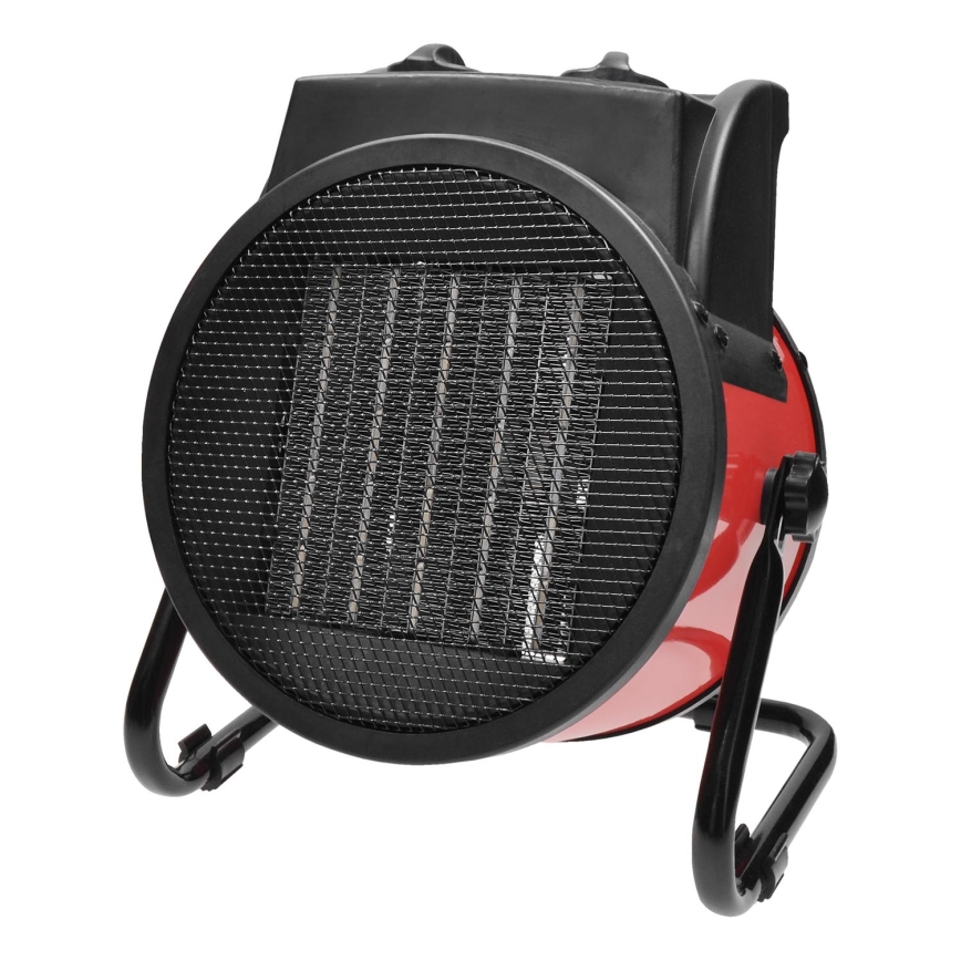 Seisova tuuletin kanssa keraaminen lämmitin 3000W/230V musta