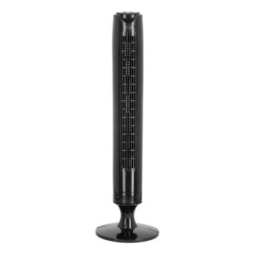 Seisova tuuletin LISSE 45W/230V 91,4 cm musta + kauko-ohjaus