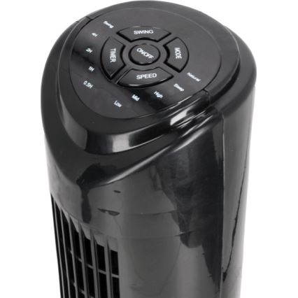 Seisova tuuletin LISSE 45W/230V 91,4 cm musta + kauko-ohjaus