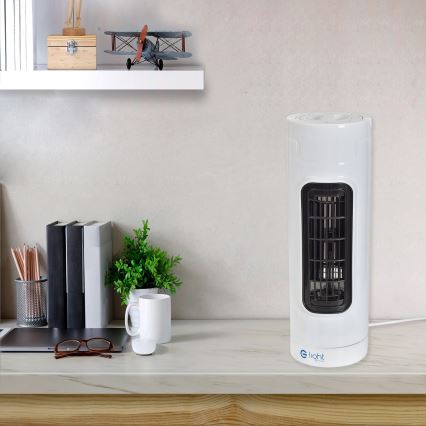 Seisova tuuletin TOWER 30W/230V valkoinen