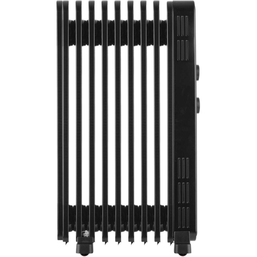 Sencor - 9-osainen öljylämmitin 800/1200/2000 W/230 V, musta