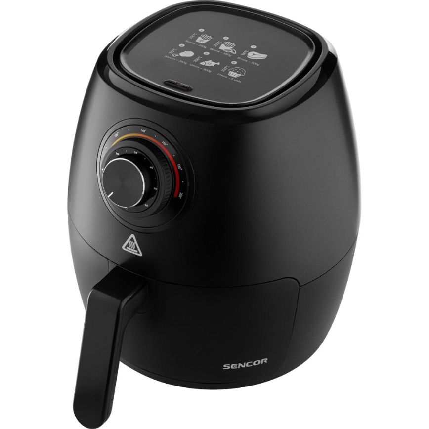 Sencor - Air Fryer 3,5 l 1300W/230V musta
