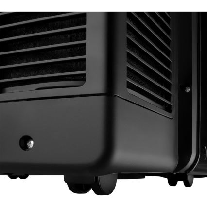 Sencor - Älykäs mobiili ilmastointilaite 3in1 sisältäen täydelliset lisävarusteet 1450W/230V 12000 BTU Wi-Fi musta + kauko-ohjaus