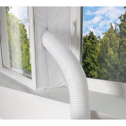 Sencor - Älykäs mobiili ilmastointilaite 3in1 sisältäen täydelliset lisävarusteet 1450W/230V 12000 BTU Wi-Fi valkoinen + kauko-ohjaus