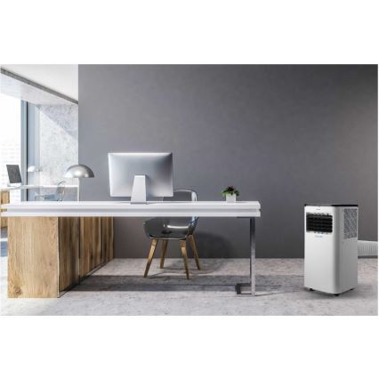 Sencor - Älykäs mobiili ilmastointilaite 3in1 sisältäen täydelliset lisävarusteet 805W/230V 8000 BTU Wi-Fi + kauko-ohjaus