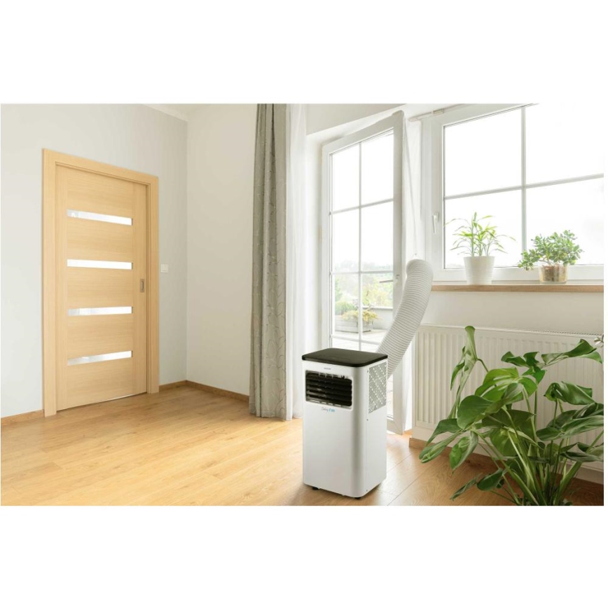 Sencor - Älykäs mobiili ilmastointilaite 3in1 sisältäen täydelliset lisävarusteet 805W/230V 8000 BTU Wi-Fi + kauko-ohjaus