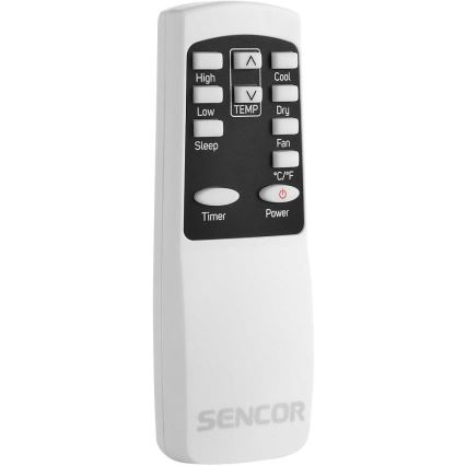 Sencor - Älykäs mobiili ilmastointilaite 3in1 sisältäen täydelliset lisävarusteet 805W/230V 8000 BTU Wi-Fi + kauko-ohjaus