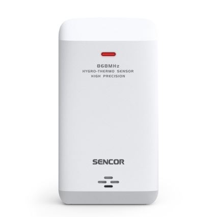 Sencor - Ammattimainen sääasema värikkäällä LCD-näytöllä 5V/1xCR2032 + 3xAA Wi-Fi