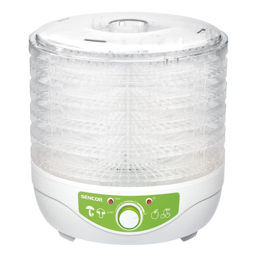 Sencor - Hedelmien kuivuri lämpösäätimellä  250W/230V