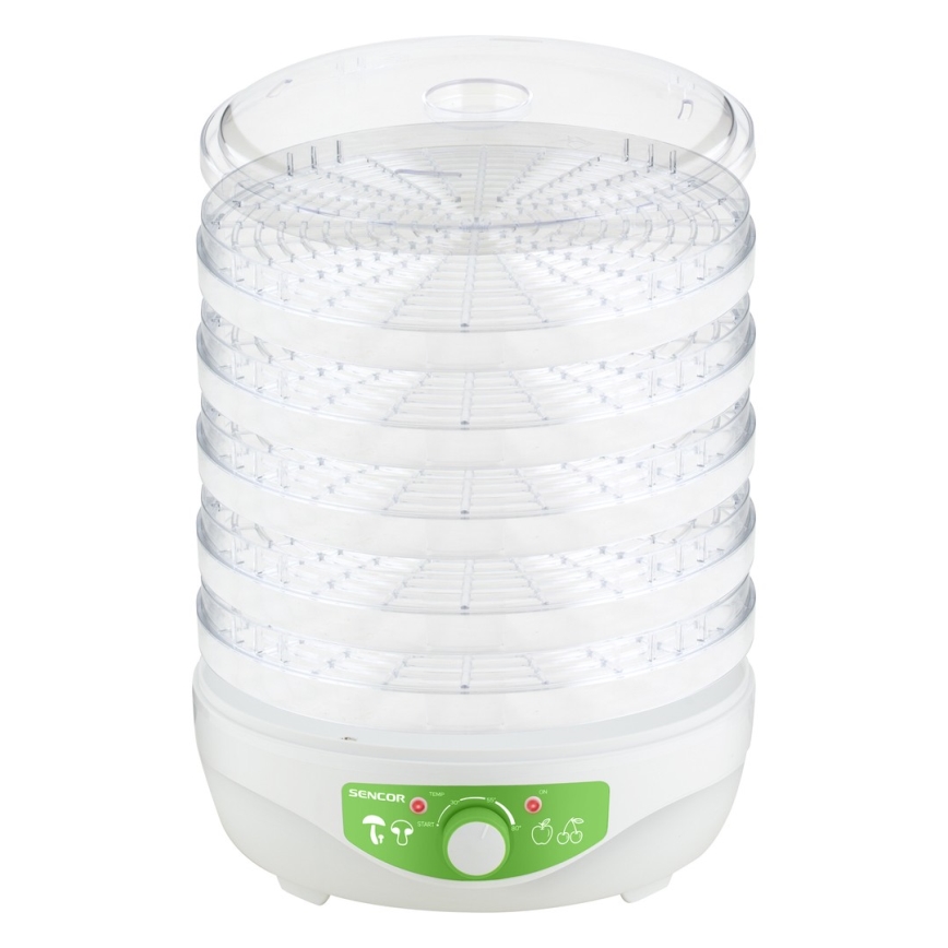 Sencor - Hedelmien kuivuri lämpösäätimellä  250W/230V
