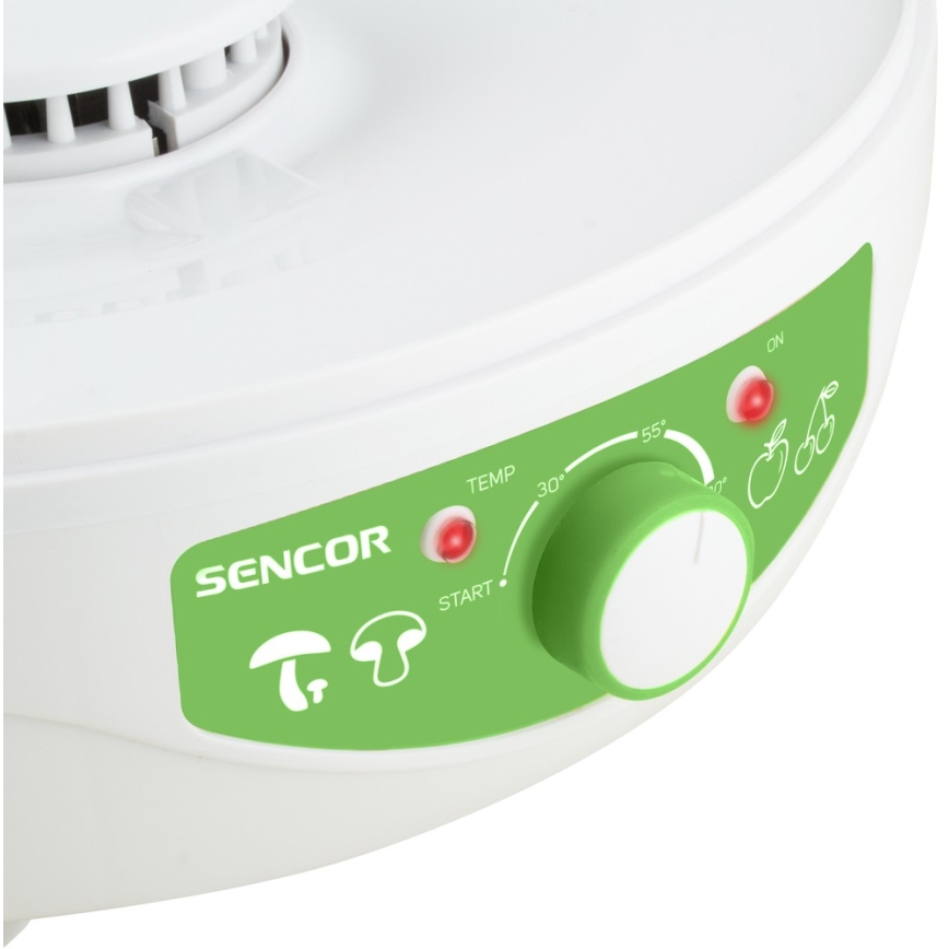 Sencor - Hedelmien kuivuri lämpösäätimellä  250W/230V