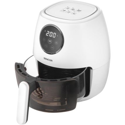 Sencor - Ilmafriteerauskeitin 3,5 l 1300W/230V valkoinen