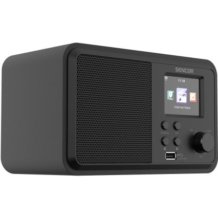 Sencor - Internet-radio 4W/5V Wi-Fi + kaukosäädin