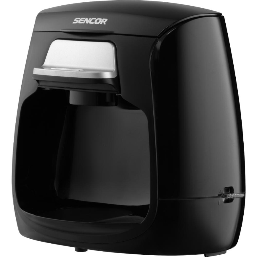 Sencor - Kahvinkeitin kaksi mukia 500W/230V musta