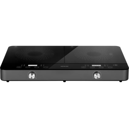 Sencor - Kaksialueinen induktioliesi LCD-näytöllä 3400W/230V