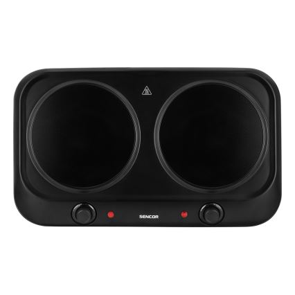 Sencor - Kaksoislasikeraaminen liesi 2400W/230V