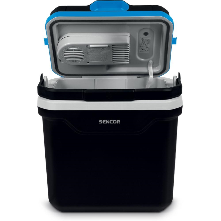 Sencor - kannettava autojääkaappi 24 l 60W/12V/230V musta