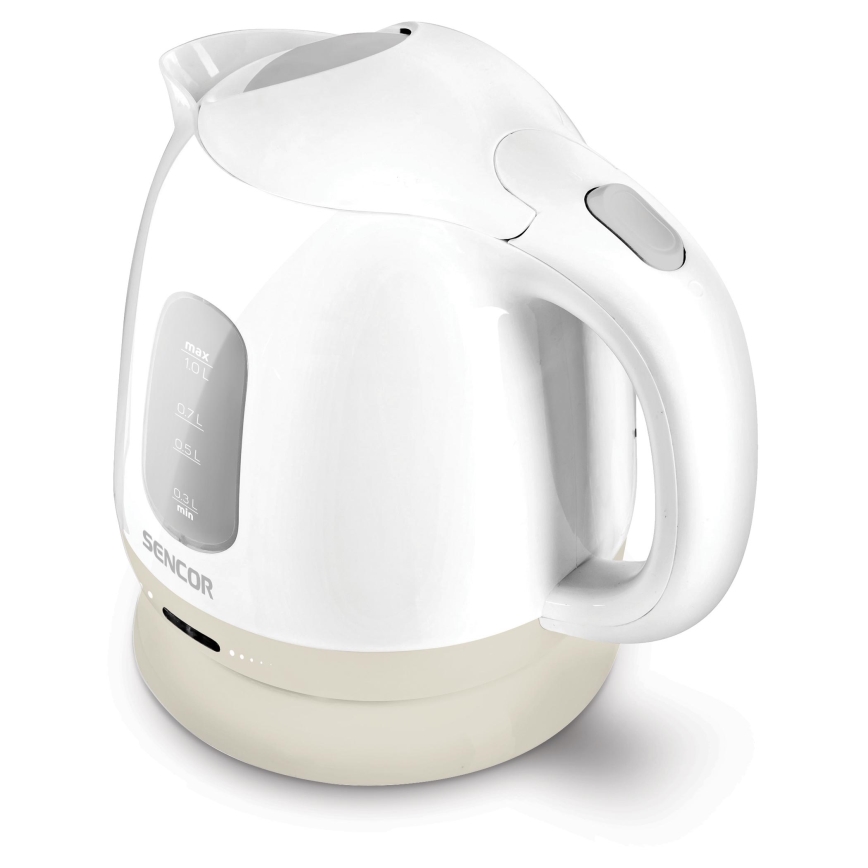 Sencor - Kattila 1 l 1100W/230V valkoinen/beige