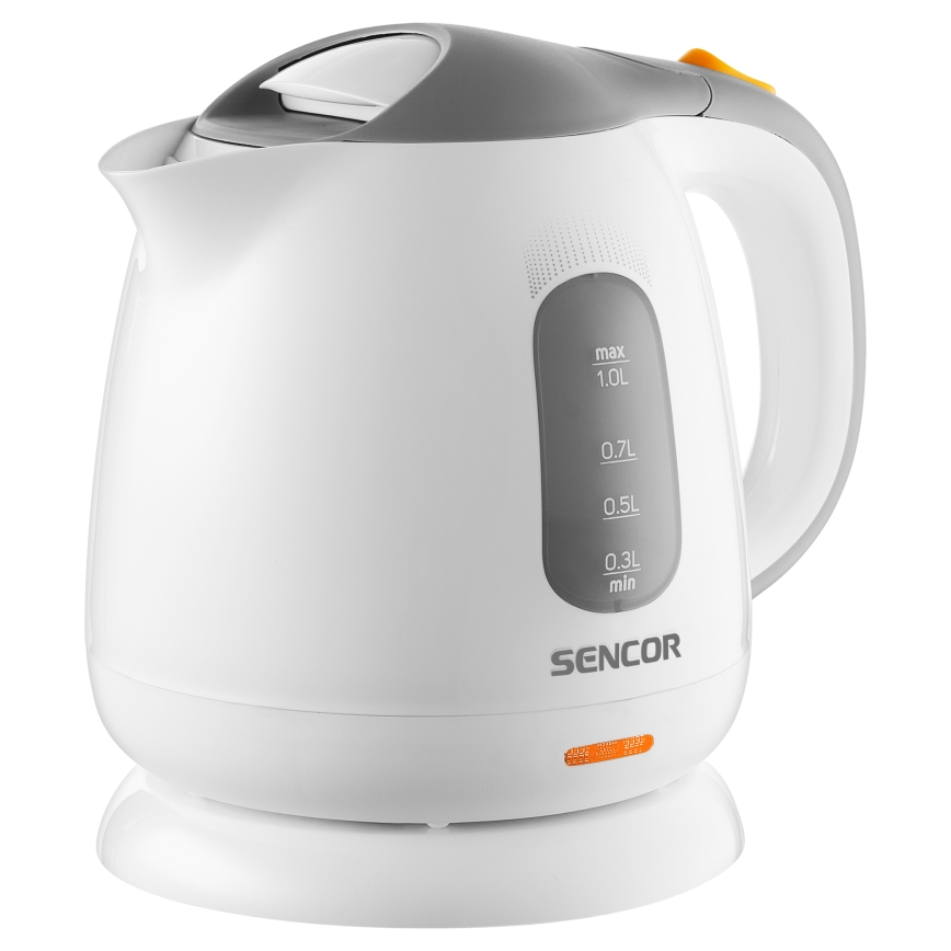 Sencor - Kattila 1 l 1100W/230V valkoinen/harmaa