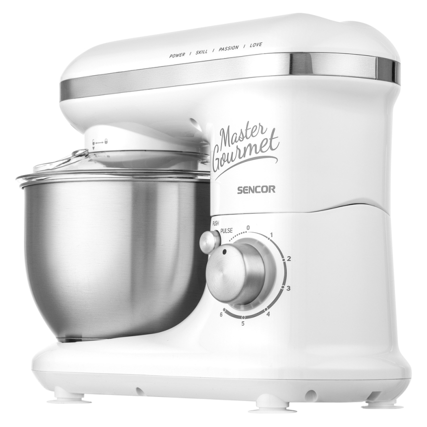 Sencor - Keittiörobotti ruostumattomasta teräksestä valmistettu kulho 600W/230V