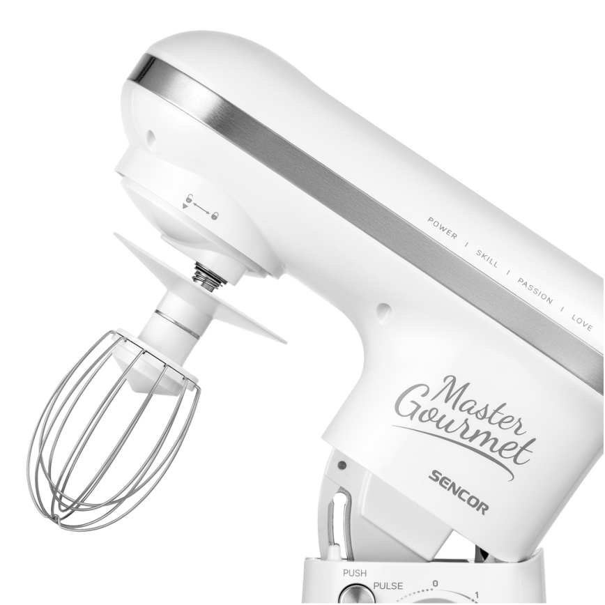 Sencor - Keittiörobotti ruostumattomasta teräksestä valmistettu kulho 600W/230V
