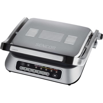 Sencor - Kontaktigrilli 2100W/230V mattakromi