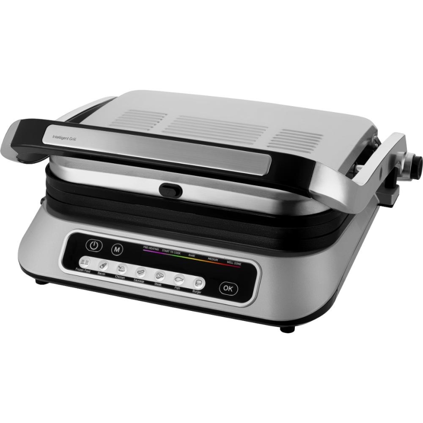 Sencor - Kontaktigrilli 2100W/230V mattakromi