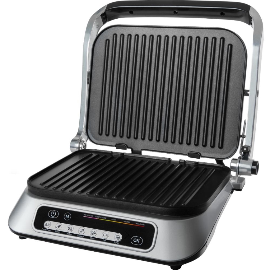 Sencor - Kontaktigrilli 2100W/230V mattakromi