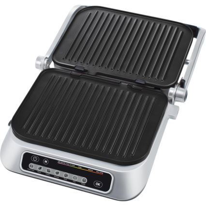 Sencor - Kontaktigrilli 2100W/230V mattakromi