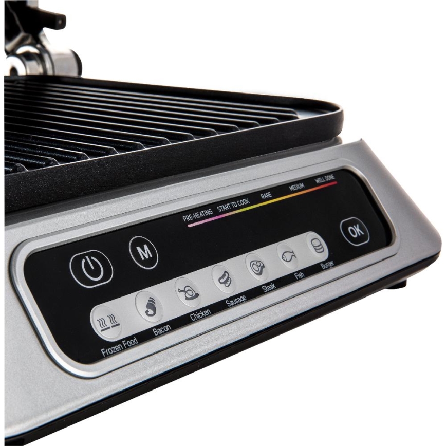 Sencor - Kontaktigrilli 2100W/230V mattakromi