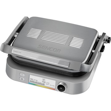 Sencor - Kontaktigrilli 2100W/230V mattakromi