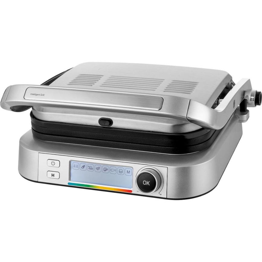 Sencor - Kontaktigrilli 2100W/230V mattakromi