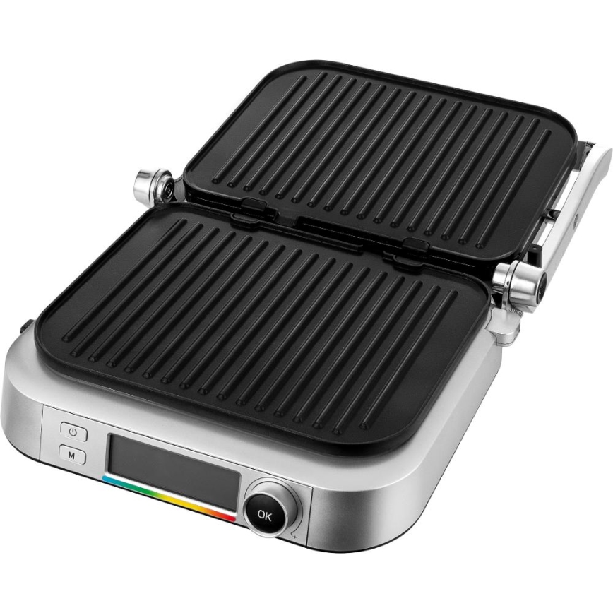 Sencor - Kontaktigrilli 2100W/230V mattakromi