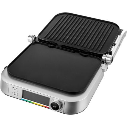 Sencor - Kontaktigrilli 2100W/230V mattakromi