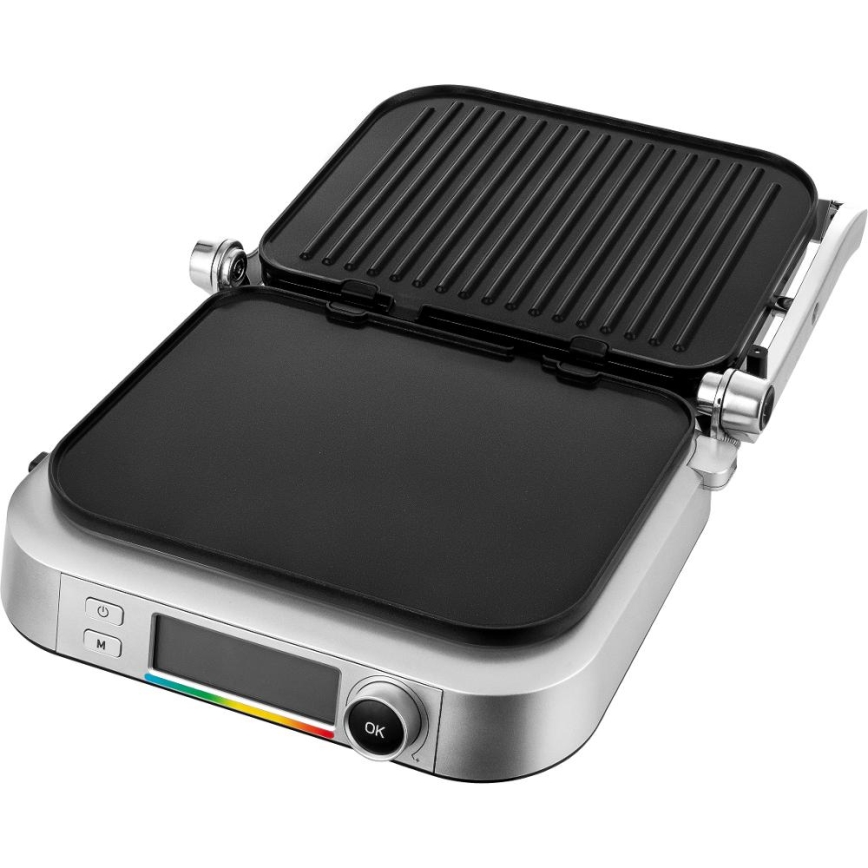 Sencor - Kontaktigrilli 2100W/230V mattakromi