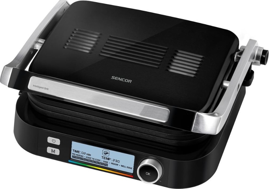 Sencor - Kontaktigrilli 2100W/230V musta