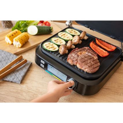Sencor - Kontaktigrilli 2100W/230V musta