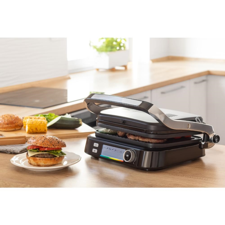 Sencor - Kontaktigrilli 2100W/230V musta