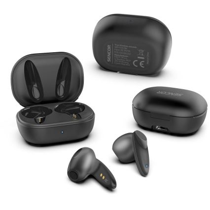 Sencor - Langaton earphones IPX4 musta