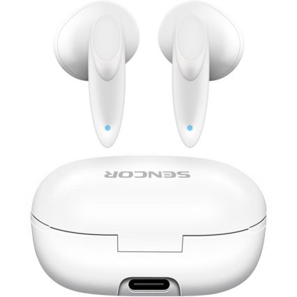 Sencor - Langaton earphones IPX4 valkoinen