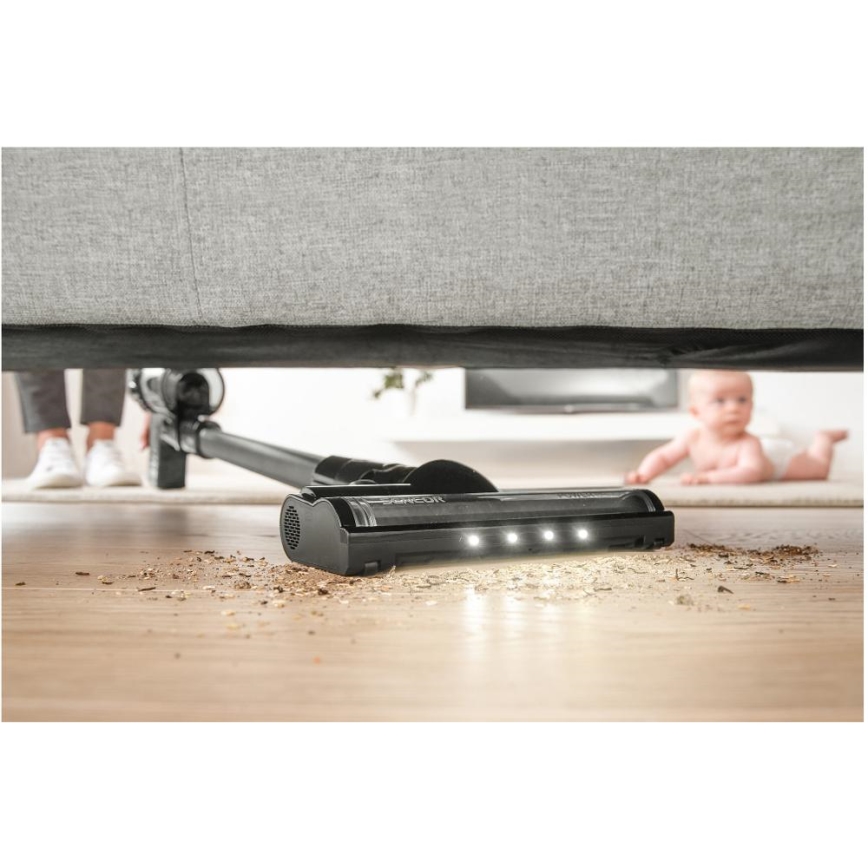 Sencor - Langaton pölynimuri 2in1 250W/2200 mAh musta